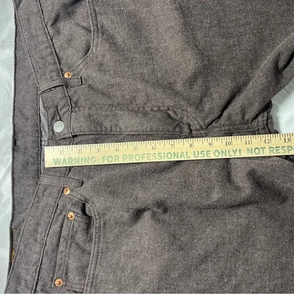 Levi's 505 Men’s pants Brown size 36X32 soft comfortable - Picture 5 of 14